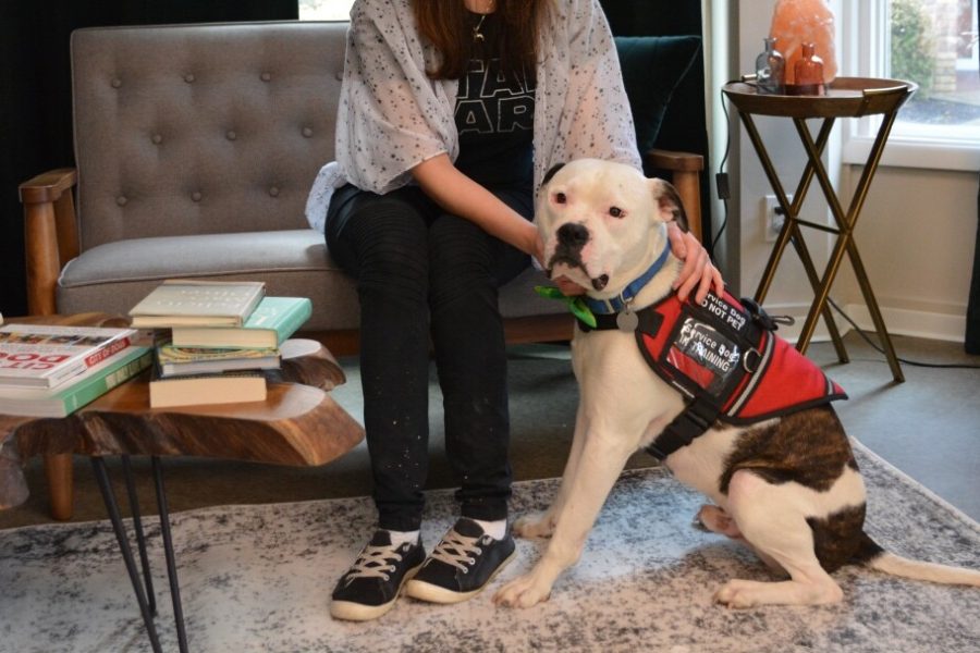 pepe and carolyn for service dog blog